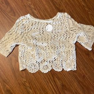 Crochet sweater